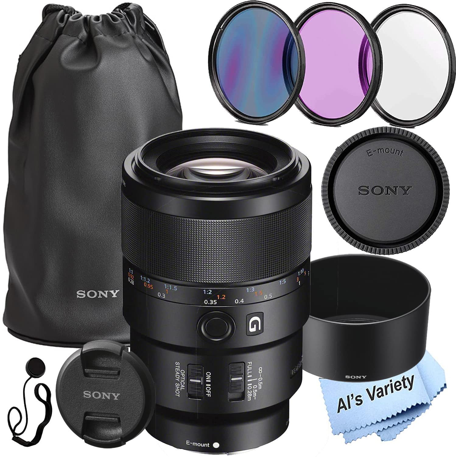 Amazon.com : Sony FE 90mm f/2.8 Macro G OSS E-Mount Lens/Full