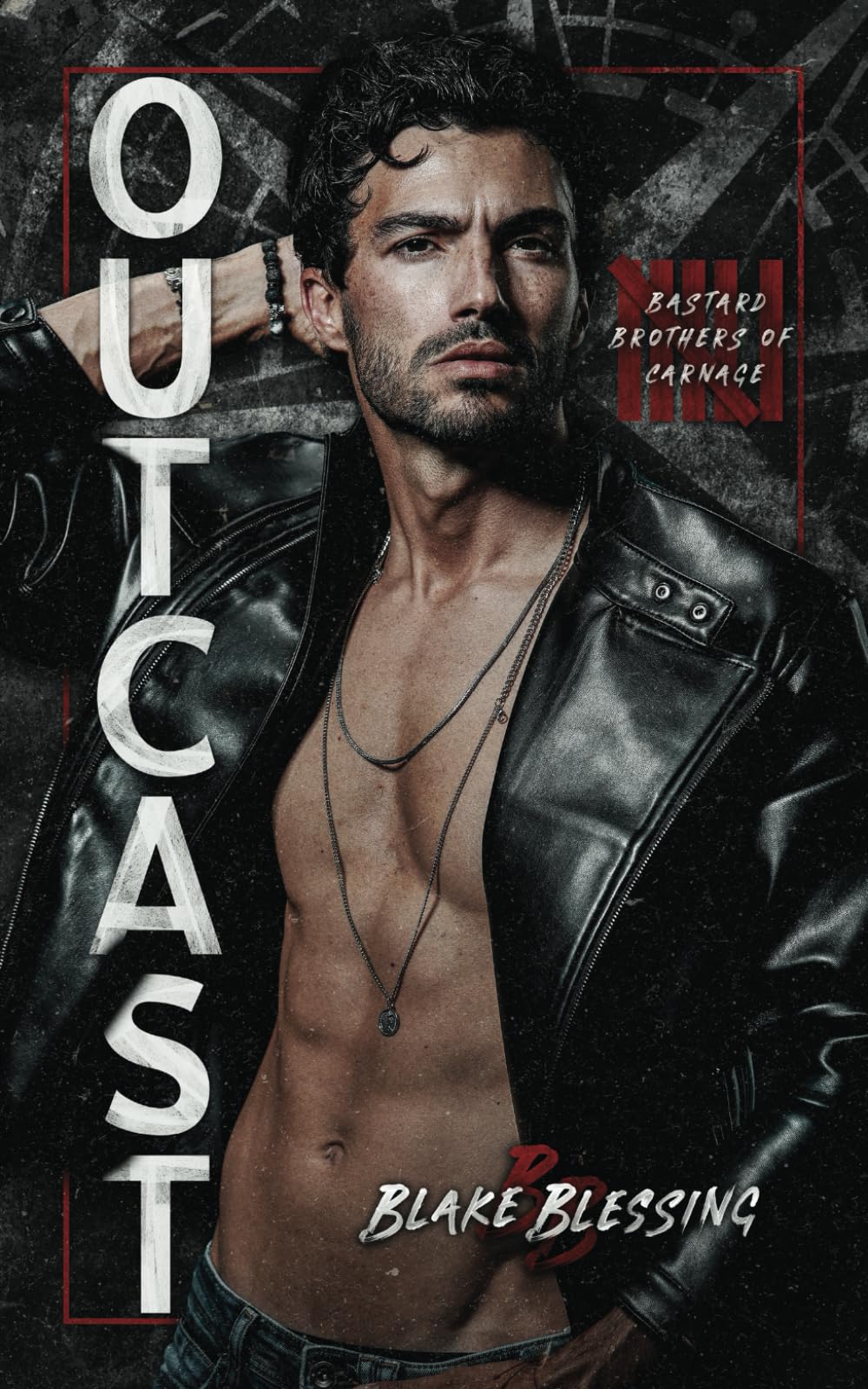 Outcast: A Second Chance MFM Romance: 6 (Bastard Brothers of Carnage)