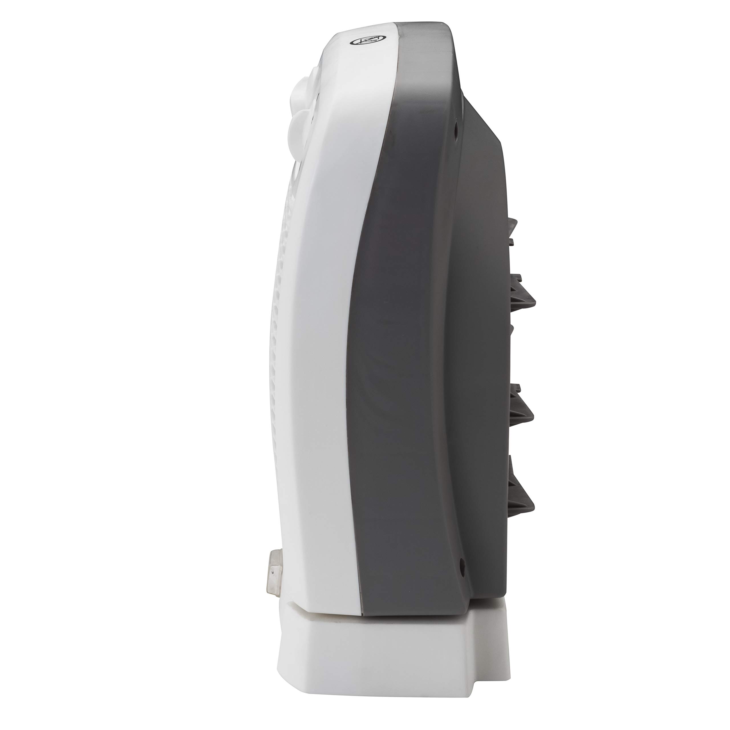 bimar HF195 Stufa elettrica Termoventilatore Elettrico da 2000W a Basso Consumo con Termostato Regolabile e Oscillazione Destra Sinistra, Corpo in Plastica con Maniglia Integrata