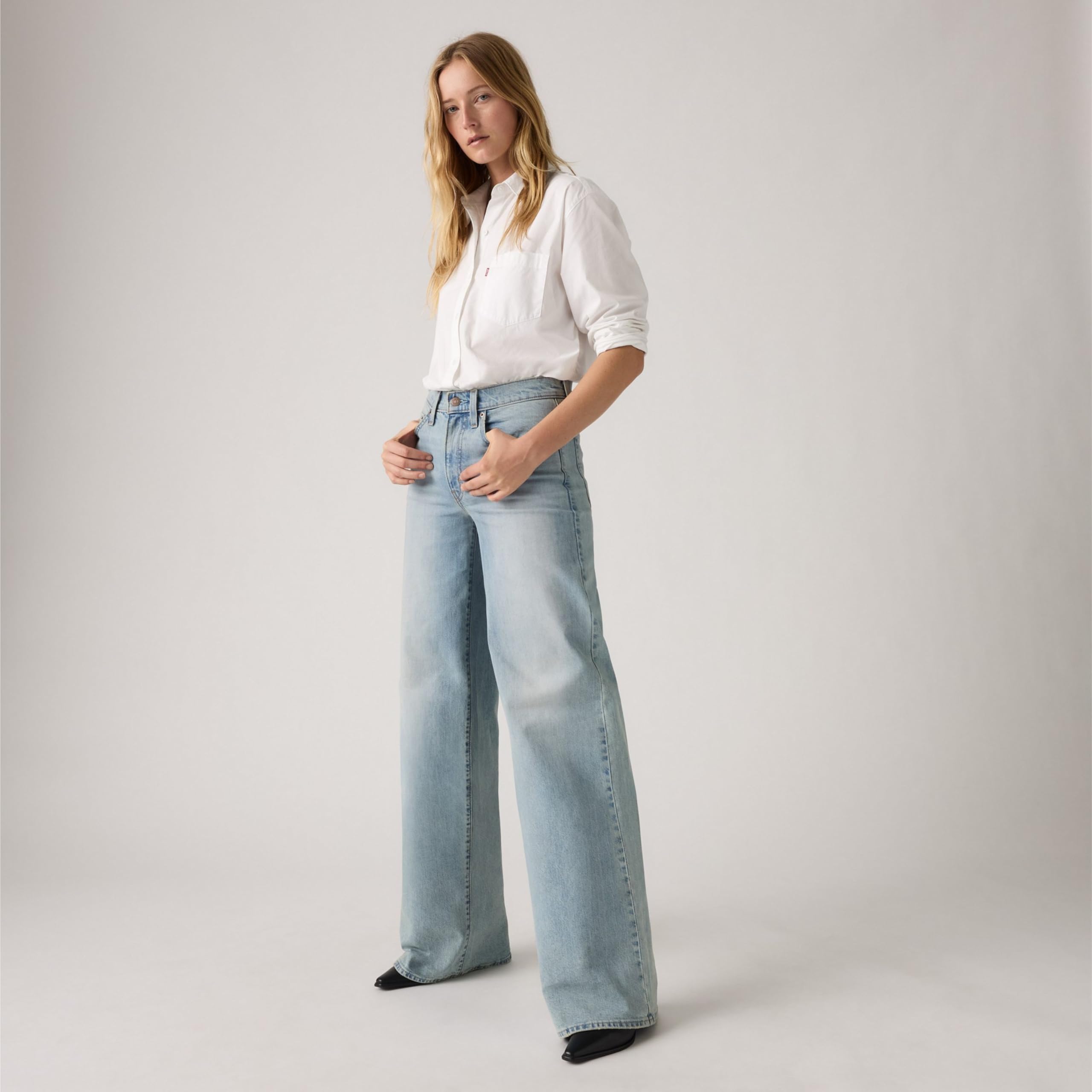 Levi'S 728 HR Wide Leg - Jeans Mujer