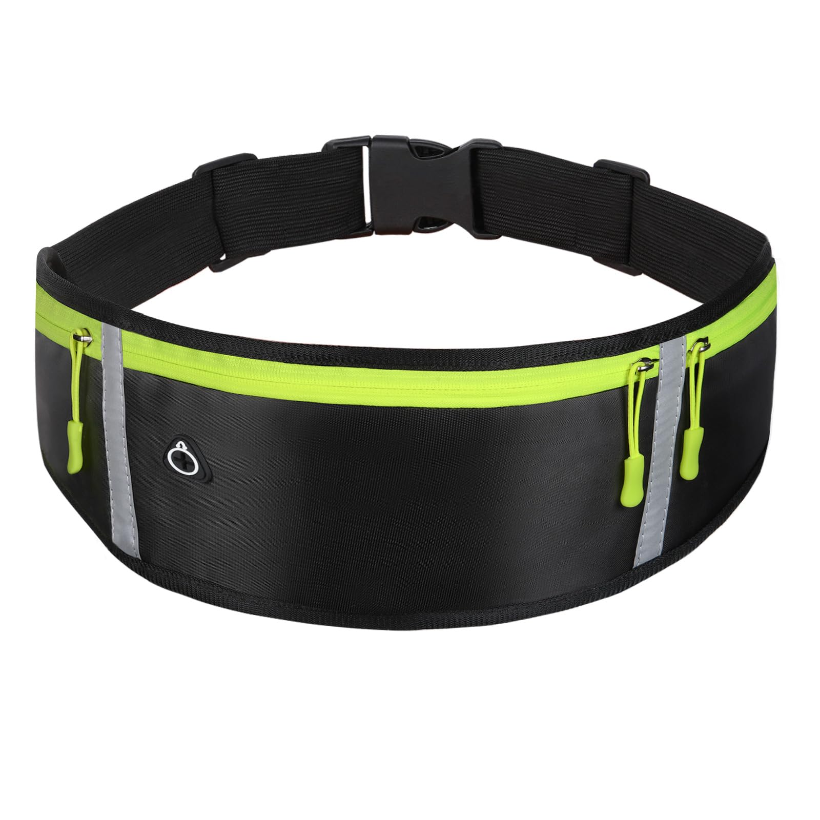 Flintronic Running Belt, Ultra Slim Running Bag, Lightweight Fanny Pack Multi-Pocket Bumbags, Waterproof Belt Bag, Adjustable Pouch for Workouts, Cycling, Walking Unisex