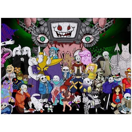 Amazon Co Jp Undertale Sands Wooden Piece Mashimi Decompression Toy Stylish Ornament Puzzle Jigsaw Puzzle Popular Anime Cute Toy Collection Gift Gift Moe Goods Cartoon Surroundings 1000 Pieces Home Kitchen