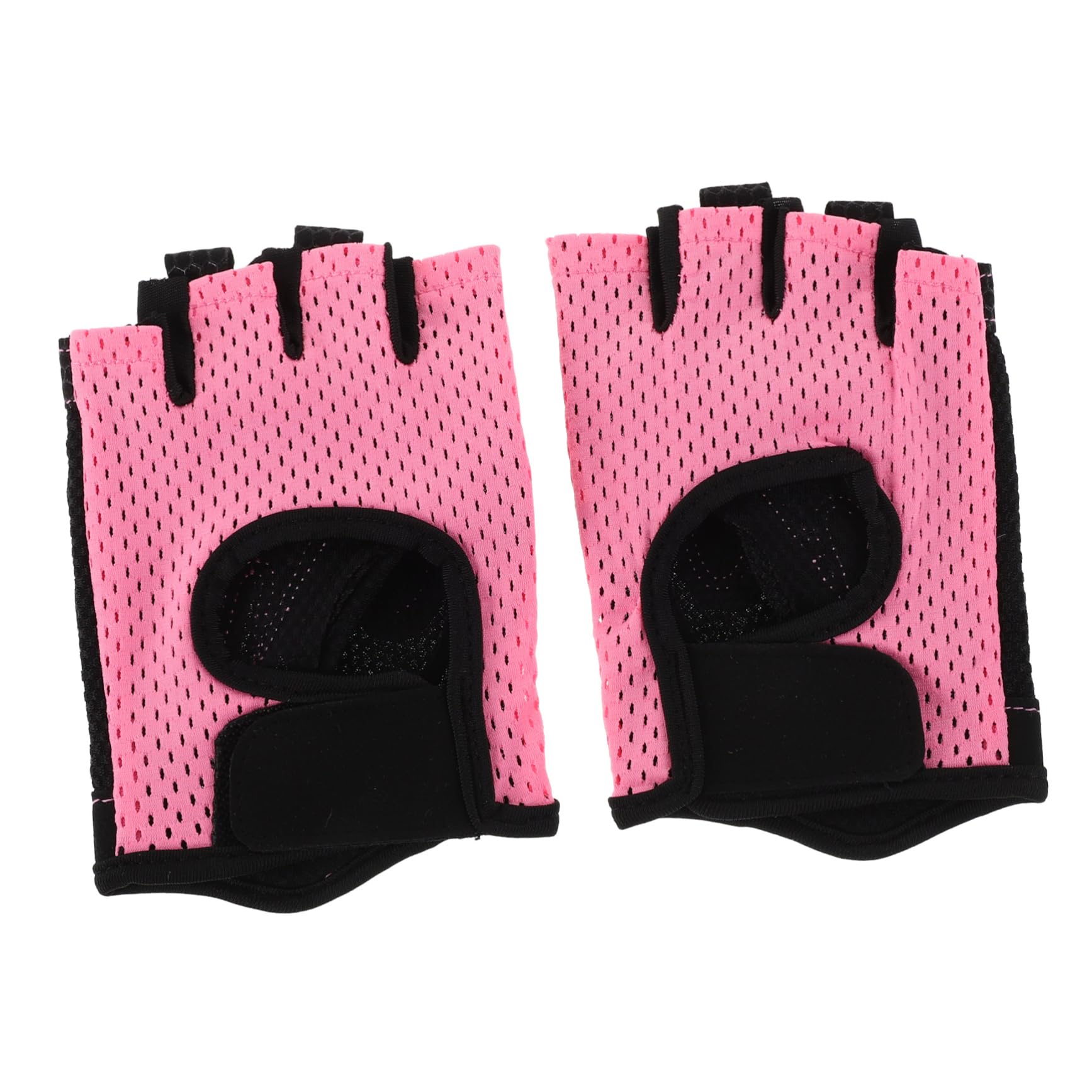 GANAZONO 1 Pair Slip Breathable Cycling Gloves for Men and Women Lightweight Half Finger Workout Gloves for Gym Mountain Biking and Road Cycling Comfortable Fit and Versatile Style