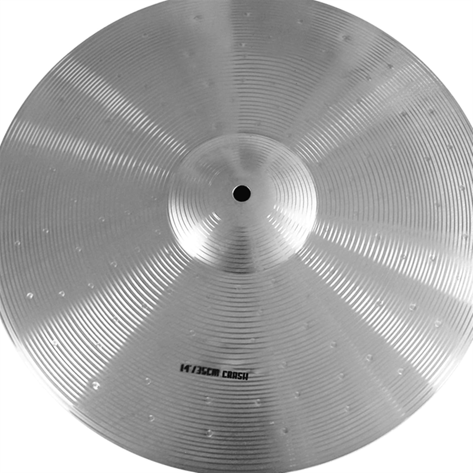 Talerz Aluminiowy 14-calowy Talerz Crash Na Zestaw Perkusyjny Instrument Muzyczny Cymbały dla początkujących
