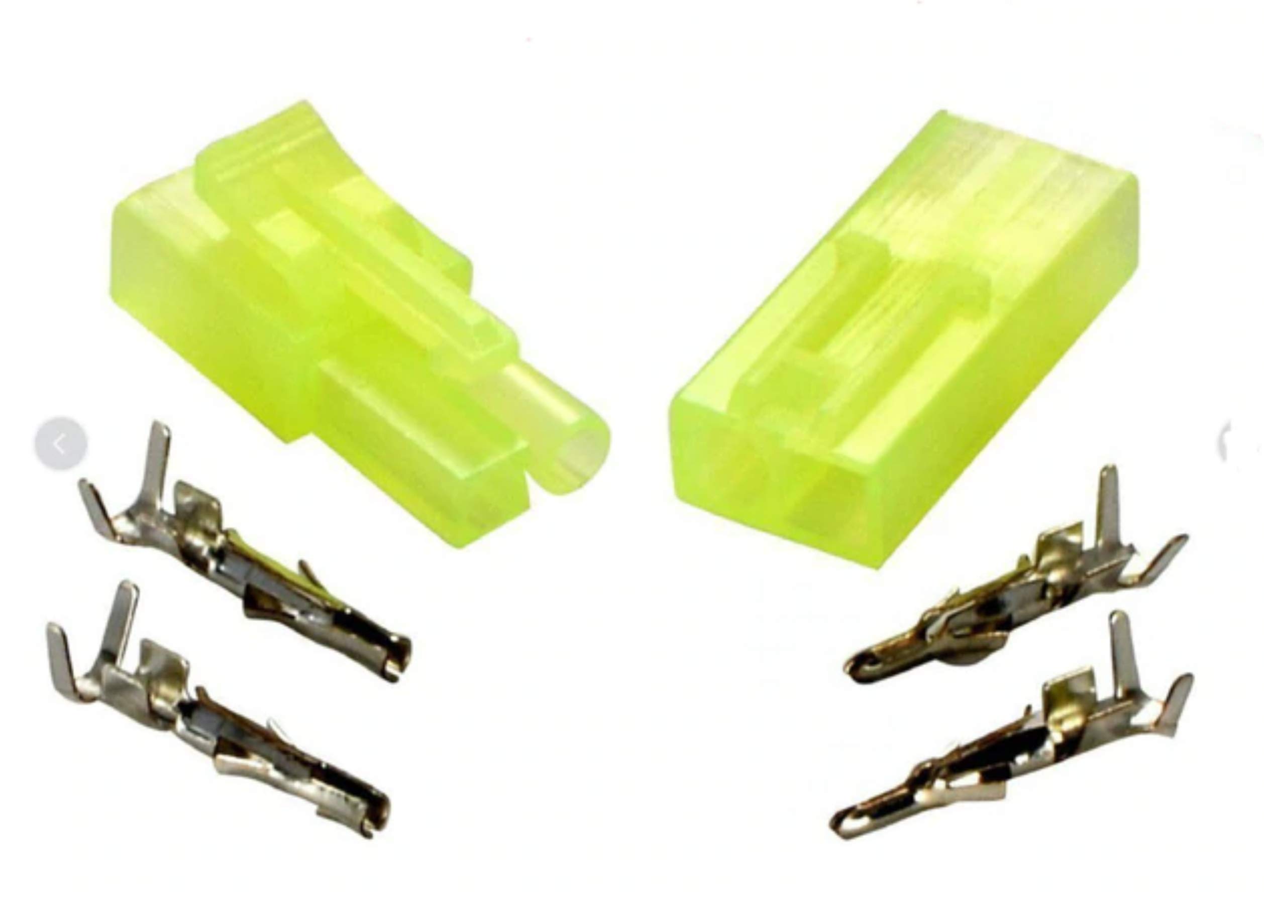5 x para Premium Mini Nylon Japan 9,5 mm złącze wtykowe, gniazdo męskie, żeńskie z pinami zaciskowymi, zabezpieczenie przed odwrotną polaryzacją do akumulatora LED Car RC model kompatybilny z Tamiya