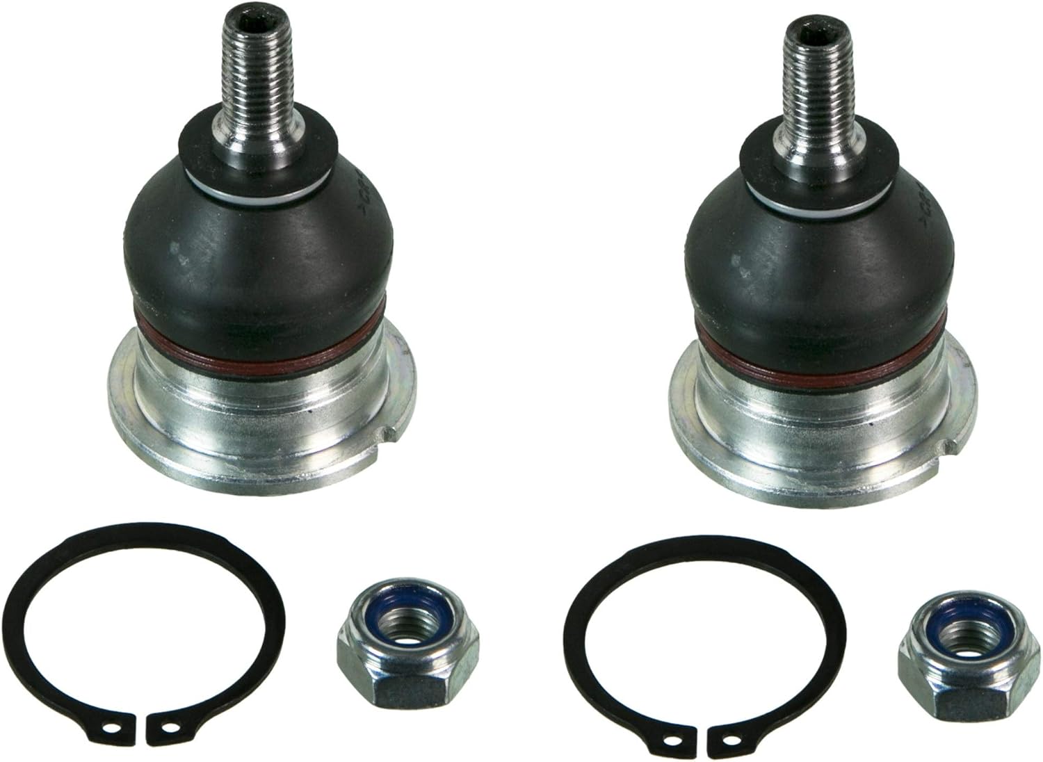 Pair Set 2 Front Upper Suspen. Ball Joints for Acura Integra Honda CRX CR-V