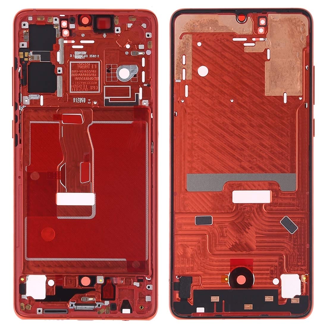 Châssis Huawei P30 orange pour redresser un support écran LCD déformé