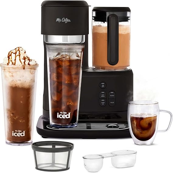 Mr. Coffee SingleServe 3in1 Iced and Hot Coffee and Tea Maker and