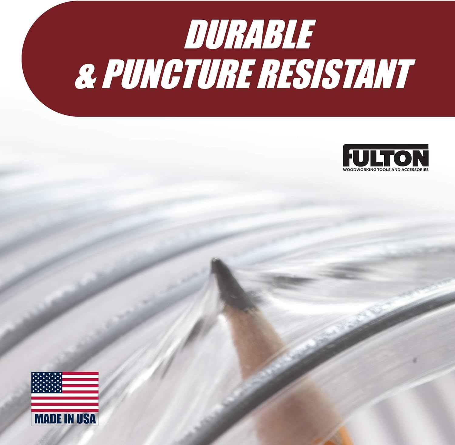 5" x 10' (5 inch diameter by 10 feet long) Ultra-Flex Clear Vue Heavy Duty PVC Dust, Debris and Fume Collection Hose - MADE IN USA! - - 