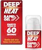 Deep Heat Rapid Gel, Fast Acting Warming Relief, Soothe and Relax Tired and Tense Muscles, 50 ml Pack of 1