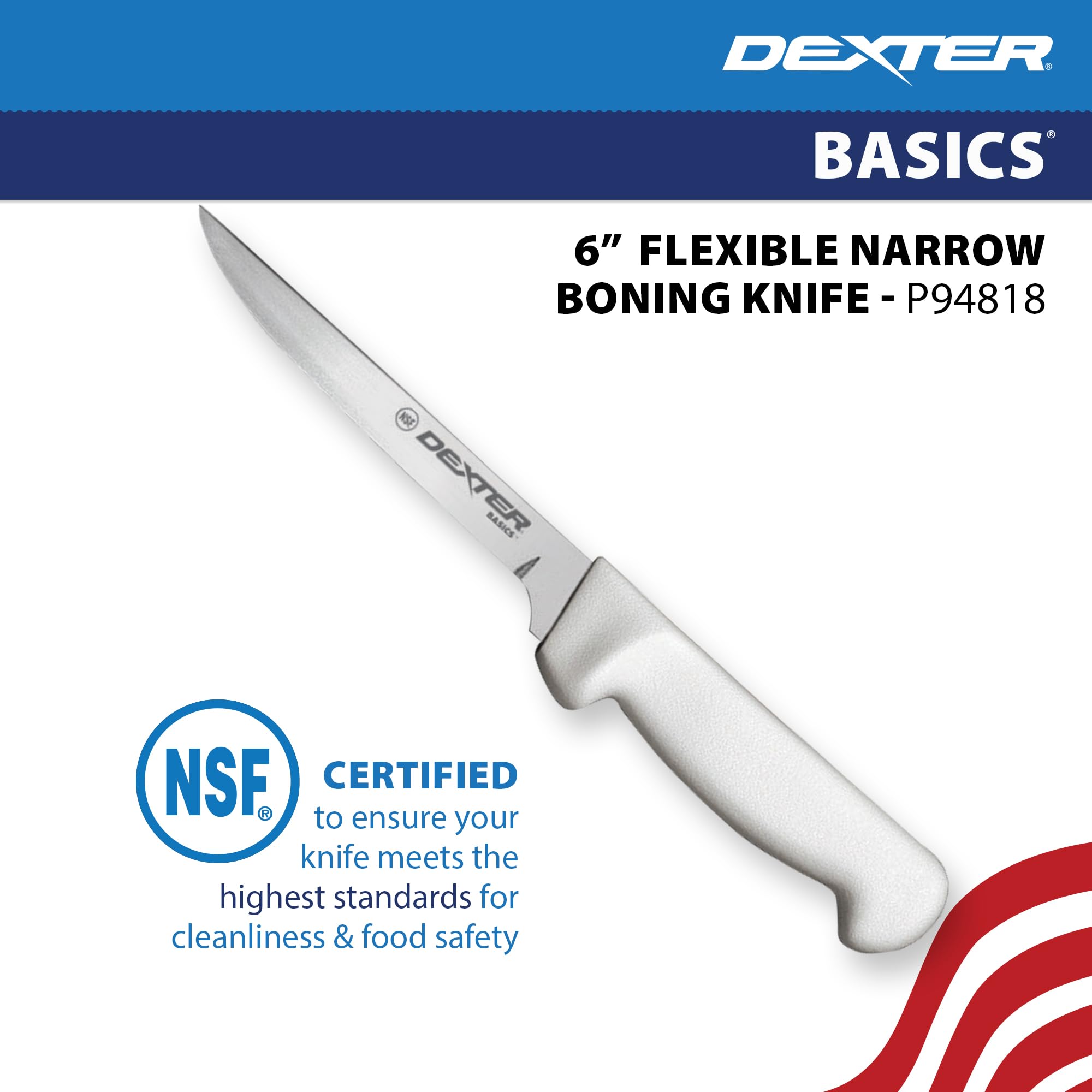 Dexter Boning Knife - 6 Inch Flexible Blade -2 Dexter Boning Knife - 6 Inch Flexible Blade -2