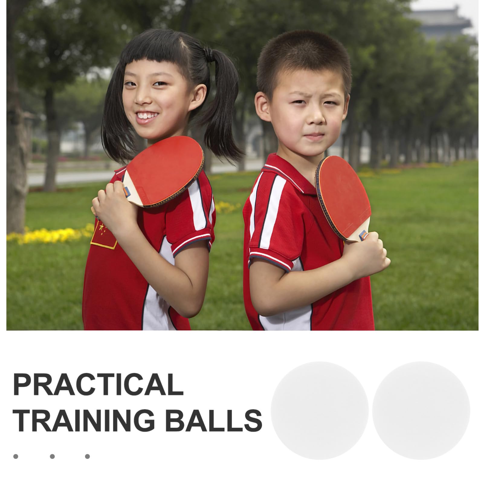 ibasenice Mini Juego De Pong Pelota Pequeña De Plástico Pelota De Tenis De Mesa De Pong Abs Blancas
