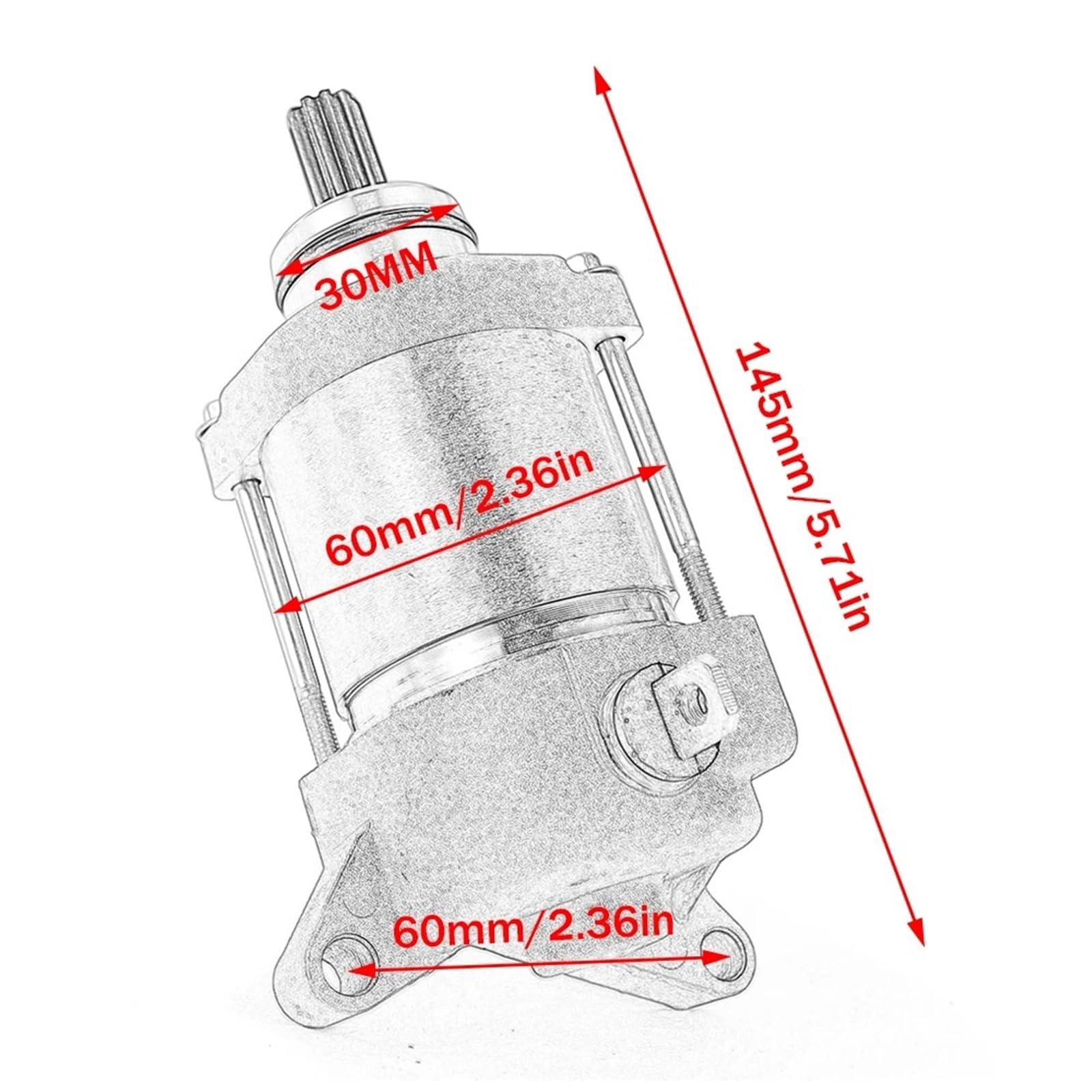Motorino avviamento Per WR450F 2007-2015 2008 2009 2010 2011 2012 2013 2014 WR450 F 5TJ-81890-30 Motorino Di Avviamento Moto