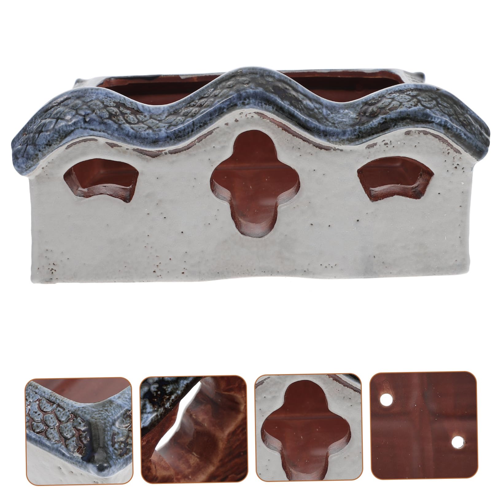 HANABASS Da in Forma Da Cortile Retrò Vasca Per Piante Decorativo Per Ed Esterno