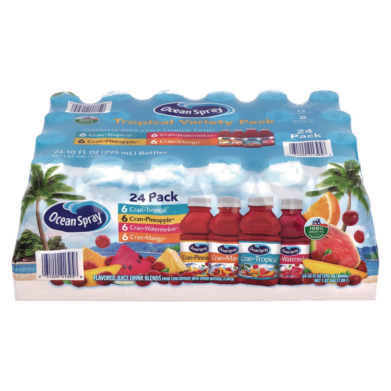 Amazon.com : Ocean Spray Tropical Variety Pack, 24 ct./10 oz