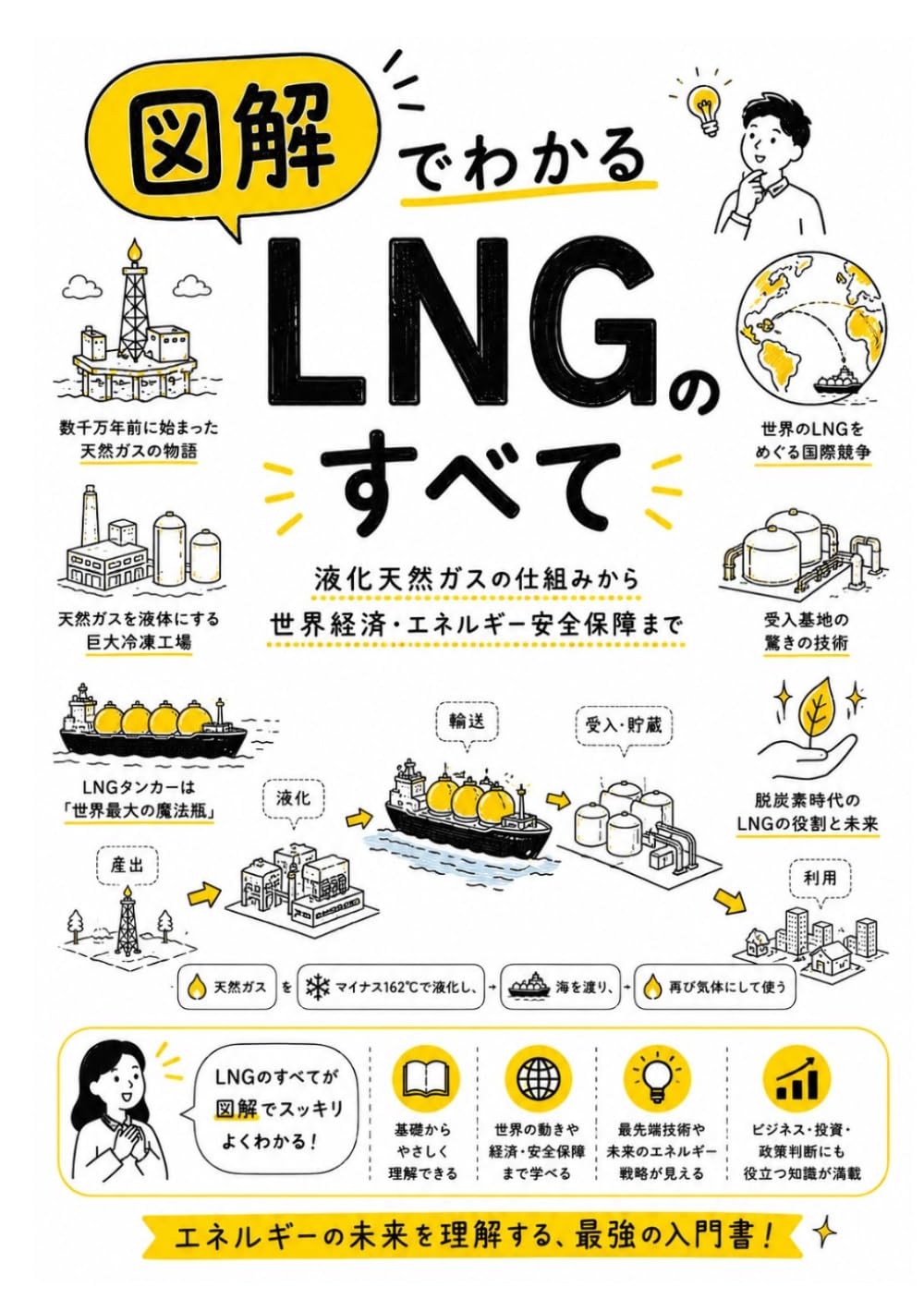 図解でわかる LNGのすべて: 液化天然ガスの仕組みから 世界経済・エネルギー安全保障まで─