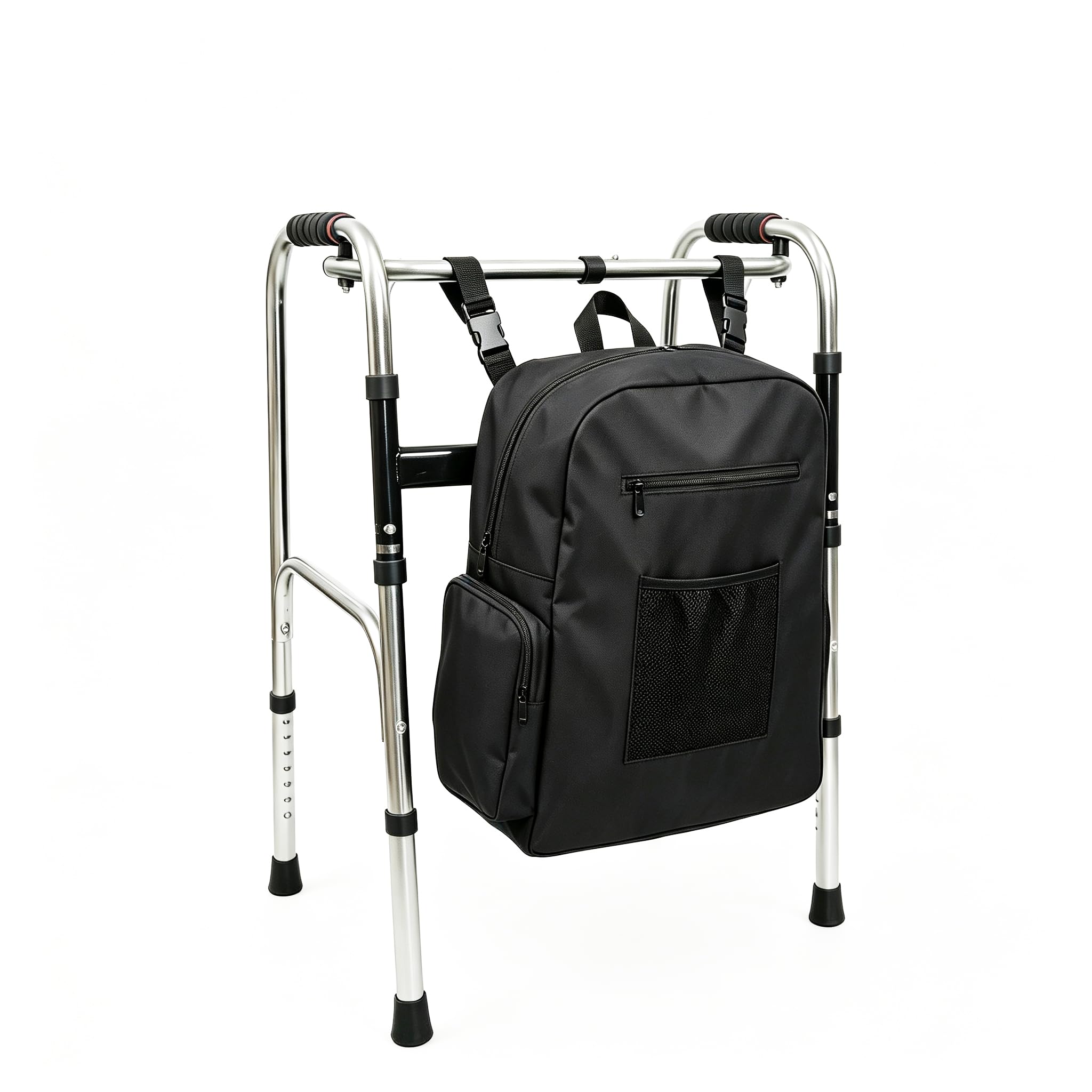 Bolsas de tela Oxford duraderas para silla de ruedas para respaldo de silla con bolsillos, dispositivos de movilidad, accesorio grande para silla de ruedas, bolsa de almacenamiento