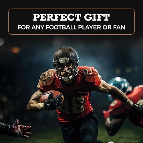 Miniatura 7 de HAMMET Fútbol personalizado  Fútbol de cuero compuesto personalizado con tu nombre o texto  Regalo ideal para hijo, hija, niño o niña