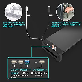 薄型スタンド付きディスプレイ（HDMI / USBケーブル付き） 薄型スタンド付きディスプレイ（HDMI / USBケーブル付き）