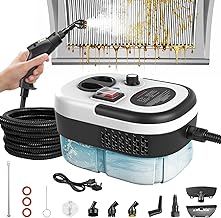 Steam Cleaner hand held, Portable High Pressure Steamer Cleaning for Home with 13 pcs Accessories, 6 Speeds, 15s Heat Up, 1.2L Multi, 2500w car steam cleaner for Floors, Bathroom, Kitchen, Upholster