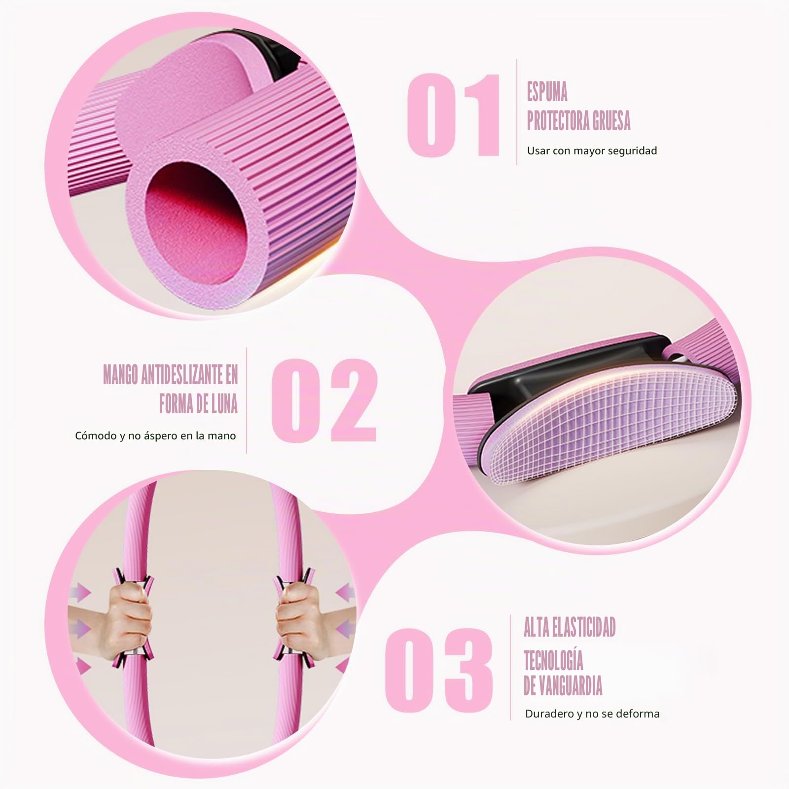 Set de Pilates de 13 piezas, set de anillos de pilates, kit esencial de pilates con bola de yoga, anillo de pilates, banda de resistencia, cinturón de yoga, calcetines de agarre para pilates, set de