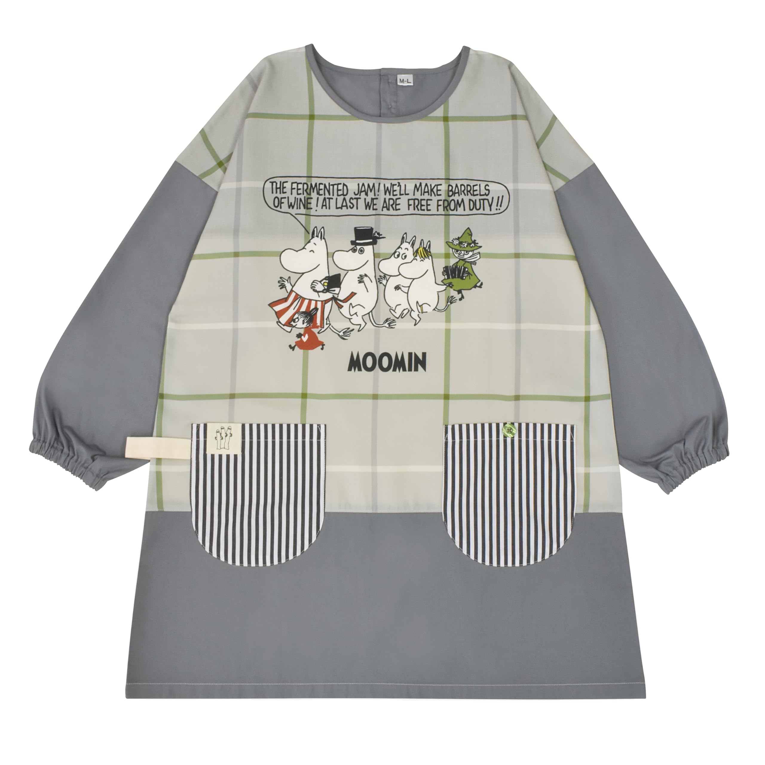 ムーミン スモック MOOMIN エプロン スモックタイプ（ムーミン） | one'sterrace