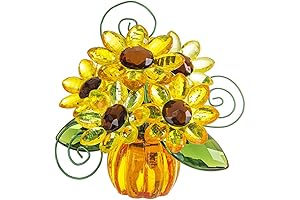 Ganz ACRYF-89 Posy PotTM Sunflower Pumpkin Figurine, 4-inch Height