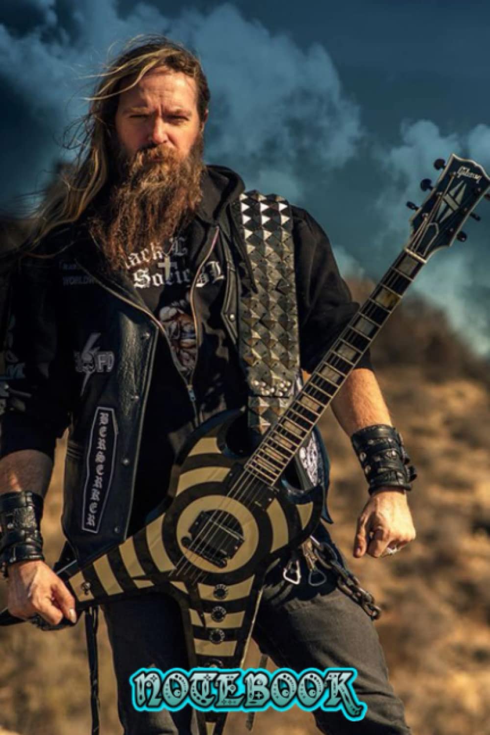 Notebook : Zakk Wylde College Ruled Thankgiving Notebook Template100 Pages, size 6x9 #596