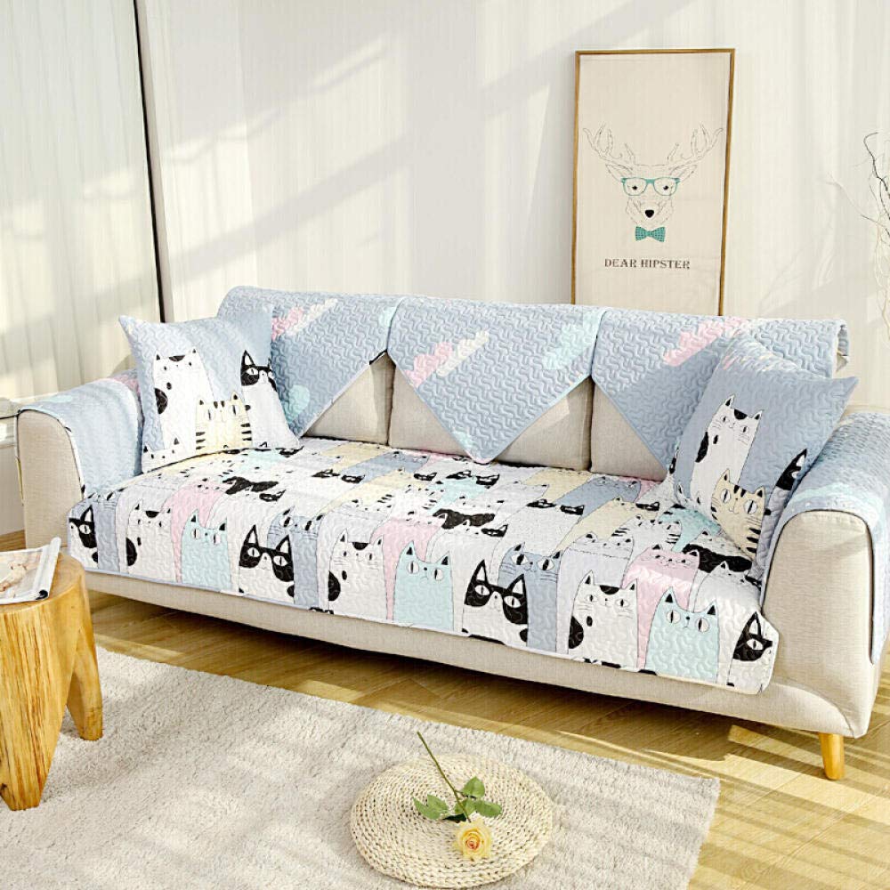 Housse protection canapé anti-poussière et poils d'animaux pour coussin d'angle