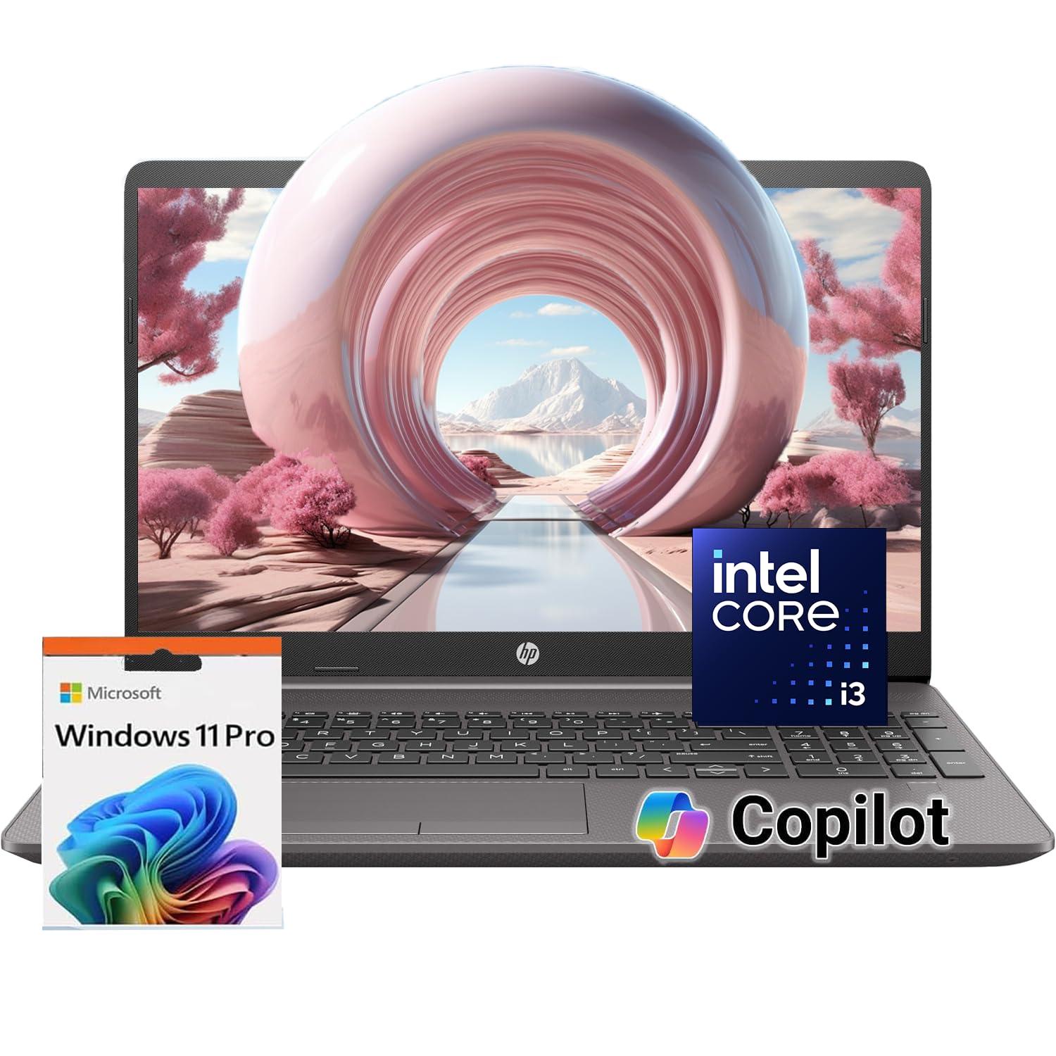 255 G9 Ultralight 15.6" Business & Student Laptop Computer, 16GB RAM • 256GB PCIe SSD, Intel Core 6-Cores i3-1335U Processor, FHD (1920 x 1080) Display, 1 Year Microsoft Office, Windows 11 Pro