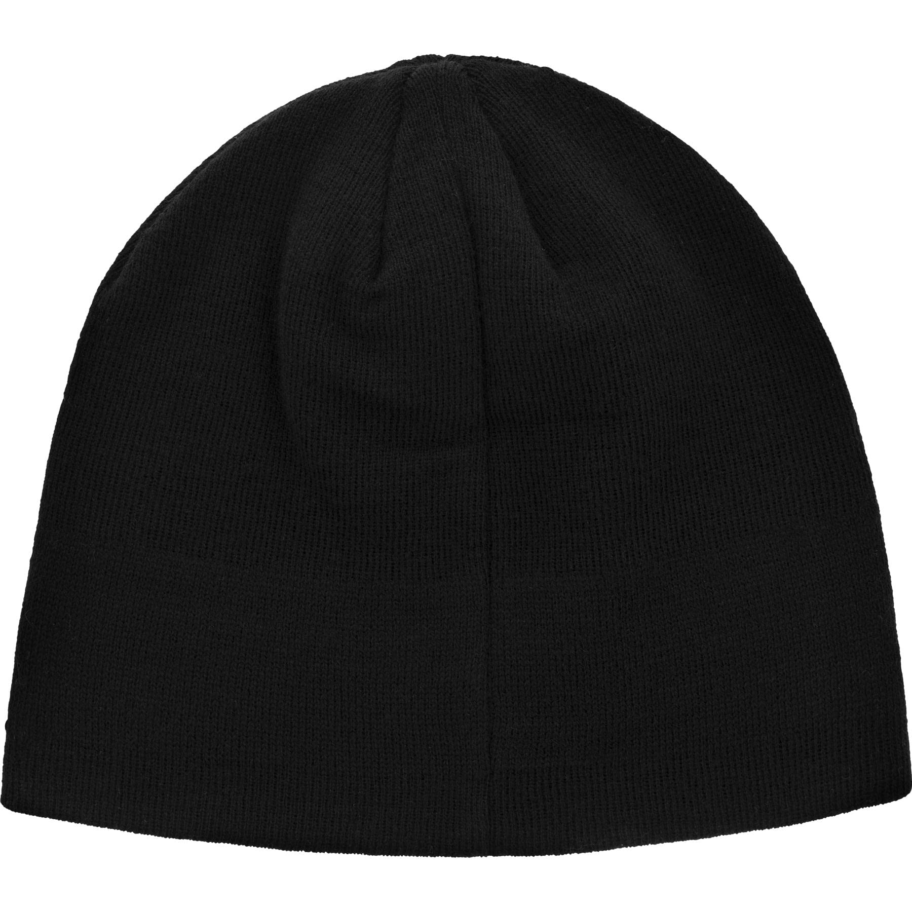 FXR Youth Split Beanie Classic Skull Fit Soft Acrylic Jacquard Knit - Black/Red