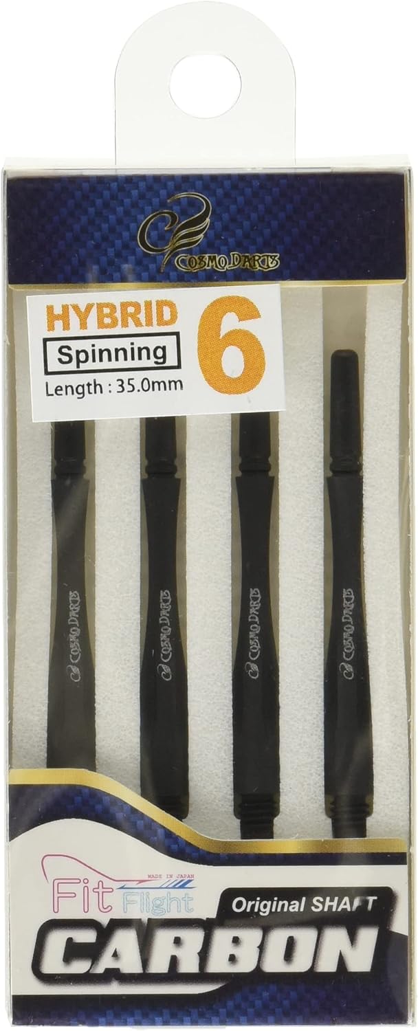 Fit Shaft CARBON Hybrid 4 Pack (Spinning) (#6-35.0mm - Medium Plus) image 2