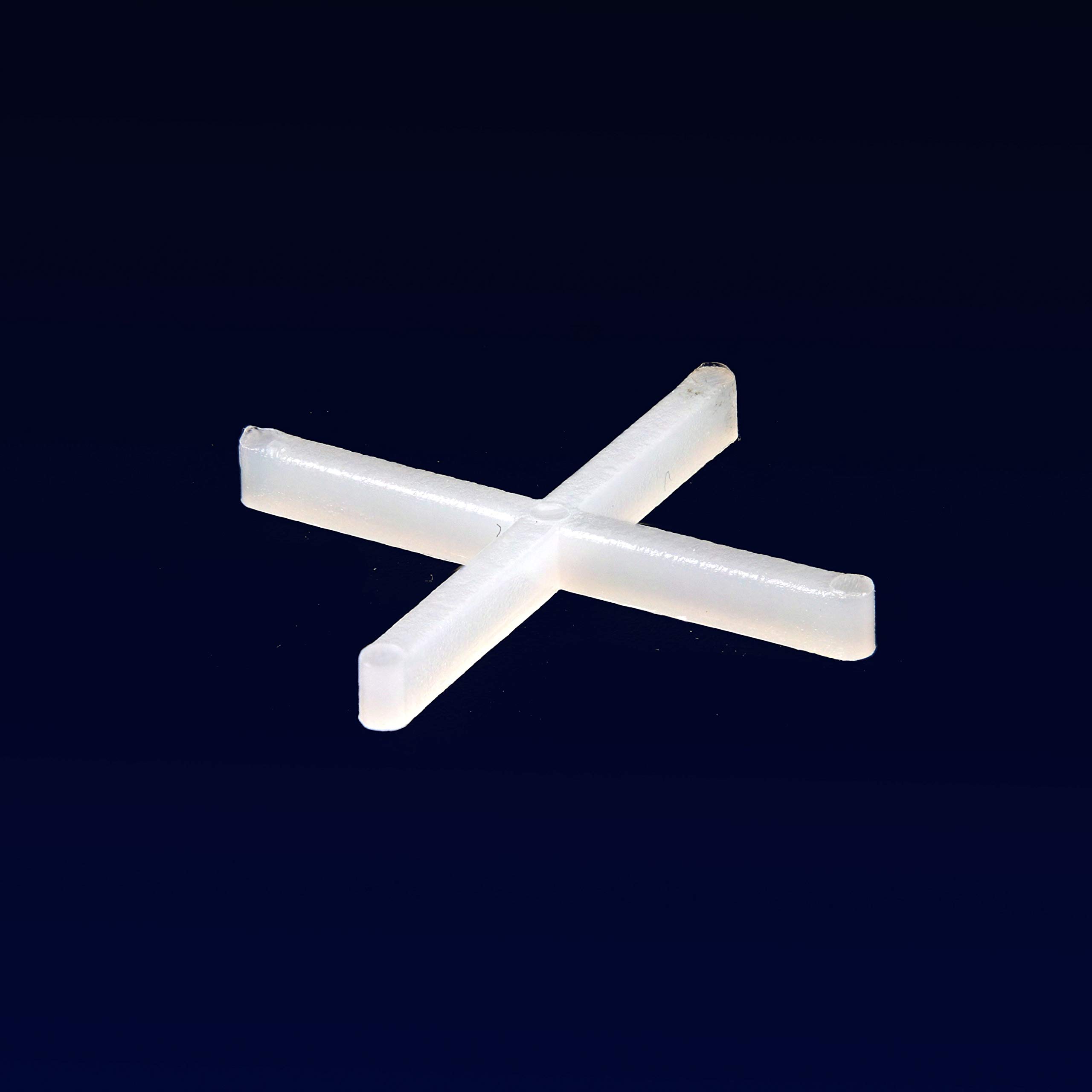 INTOX - Croci per piastrelle, 1,5 mm, 200 pezzi, colore: Bianco