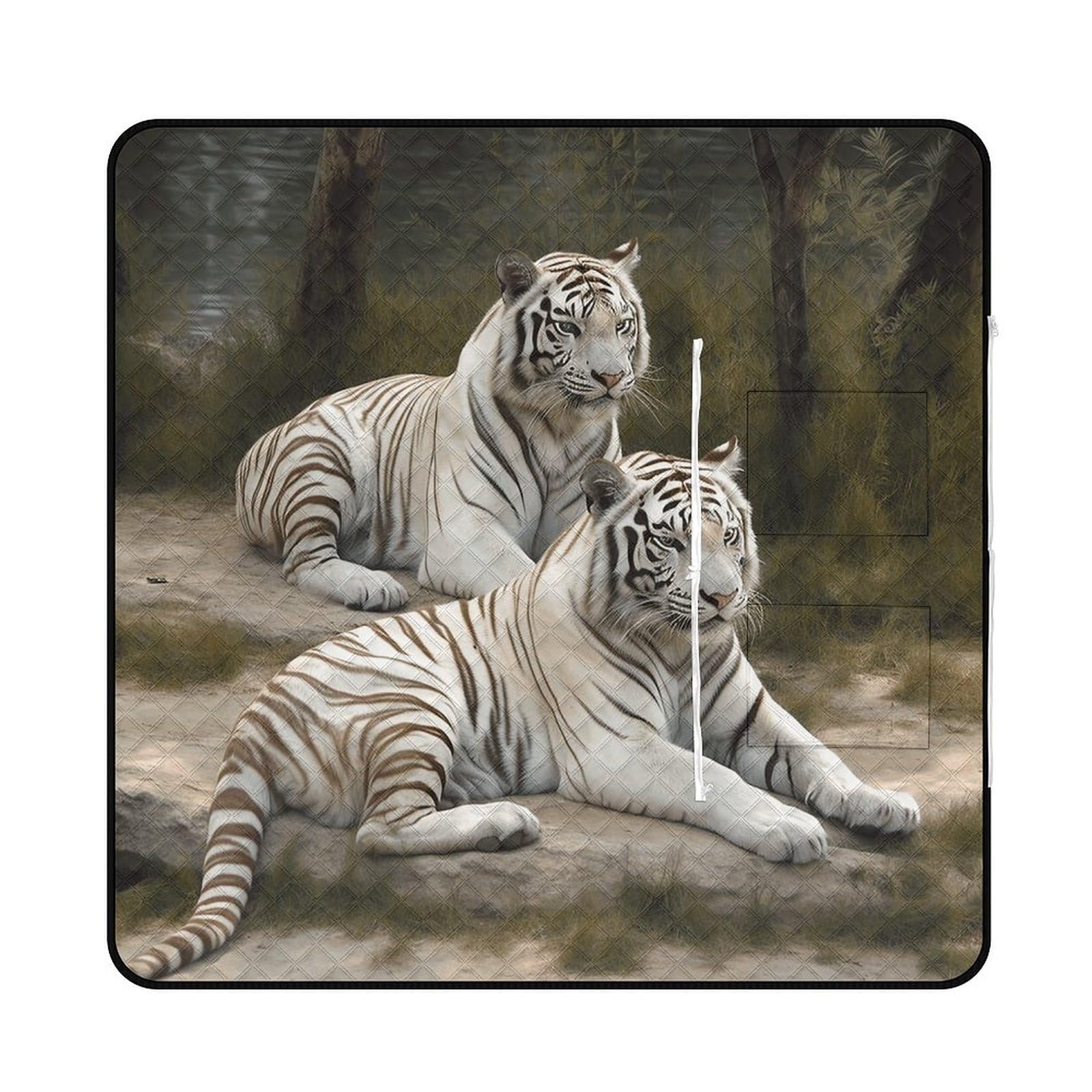 Tapis de pique-nique portable imperméable pour éviter le sable et l'herbe mouillée