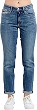 Judy Blue Women's Mid Rise Stretchy Boyfriend Jeans