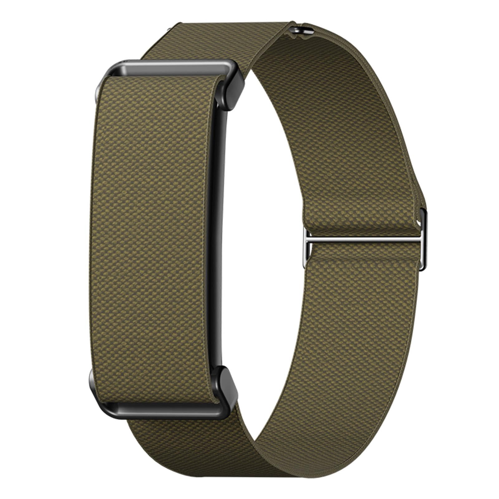 Correas de nailon para bíceps Fitbit Air elásticas sin cierres molestos para evitar caídas 5