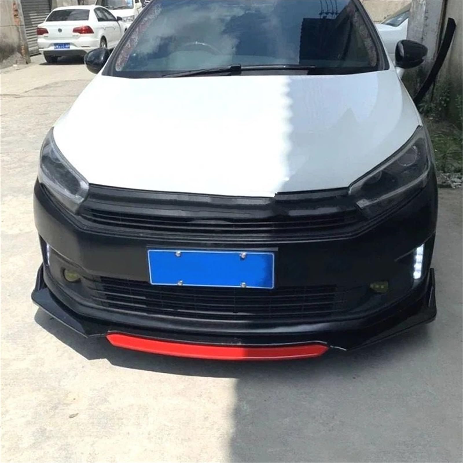 Spojlery tylne Do Citroen C-quatre C4 C4L Spojler samochodowy | Body Kit Akcesoria Osłona Dyfuzora Przedni Spojler Zderzaka Spoiler