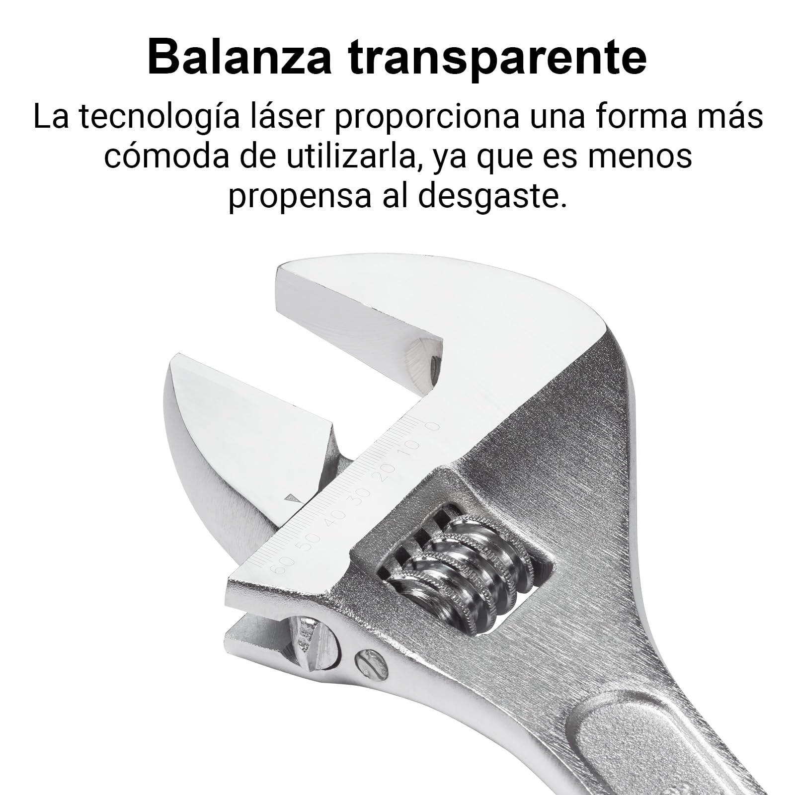Jetech, Llave inglesa ajustable de cambio profesional con apertura de calibre ancho, 61 cm