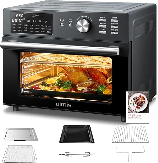 OIMIS XXL Heißluftfritteuse 30L mit Timer