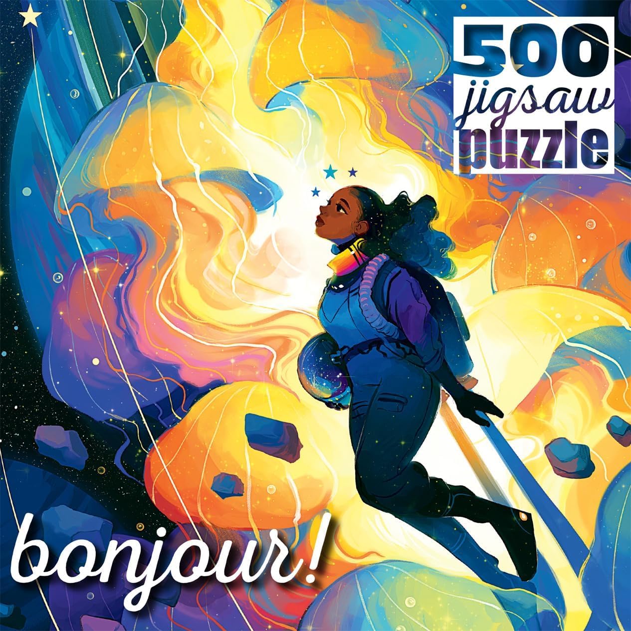 Buffalo Games Puzzle Hideaway 500 Teile – Kunst Von Geneva Bowers, Mit Poster