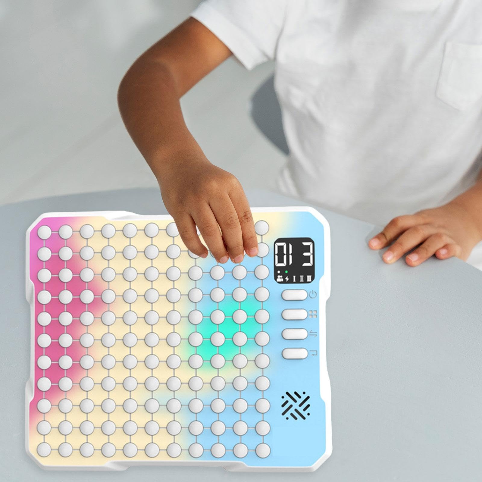 Fenteer Juego de Ajedrez Inteligente, Juguete Electrónico para Niños Que Viajan Y Disfrutan de Las Vacaciones.