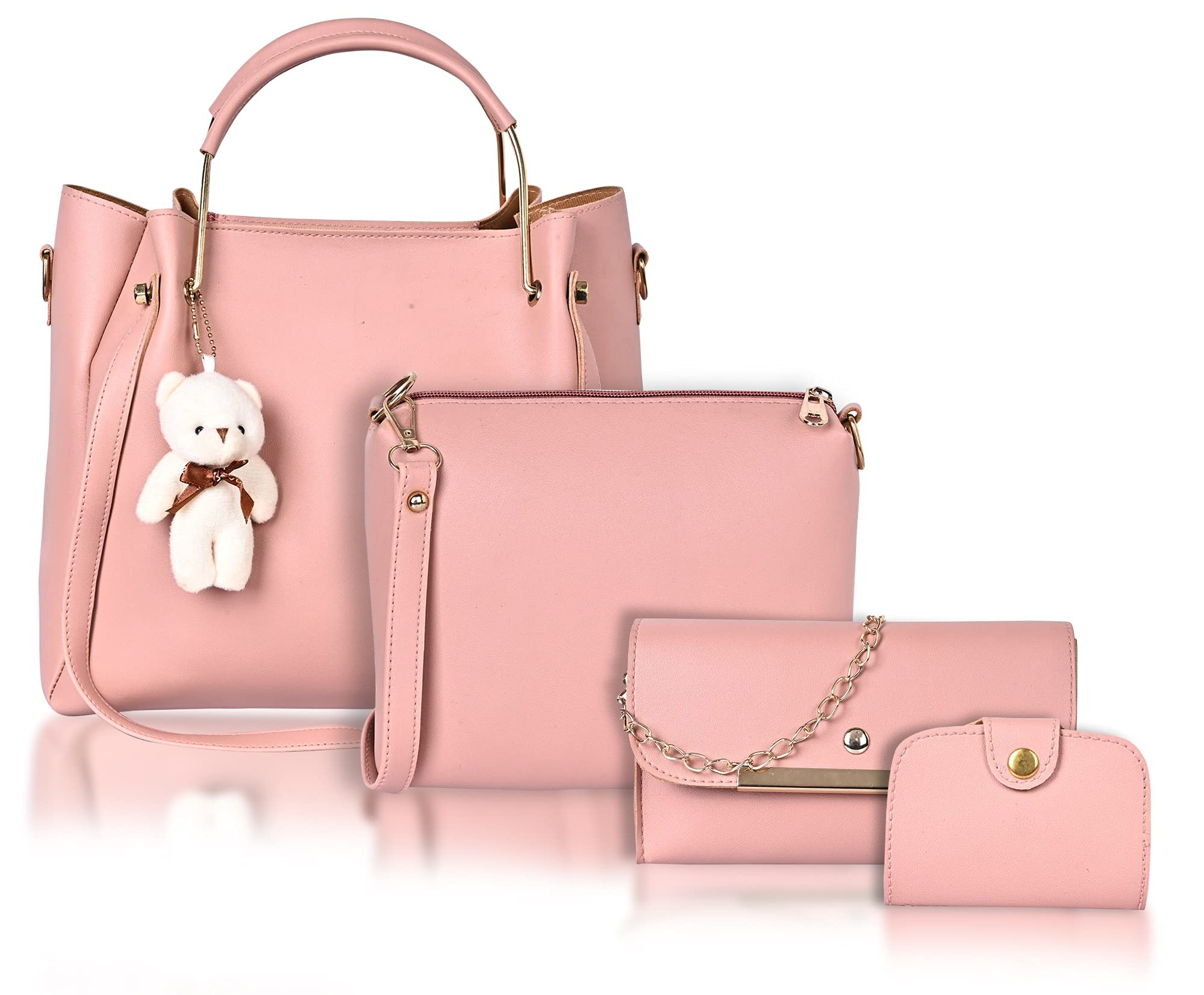 Fargo Womens Peach Handbag (Onion) (B09BND6XNK) Amazon Price History, Amazon Price Tracker