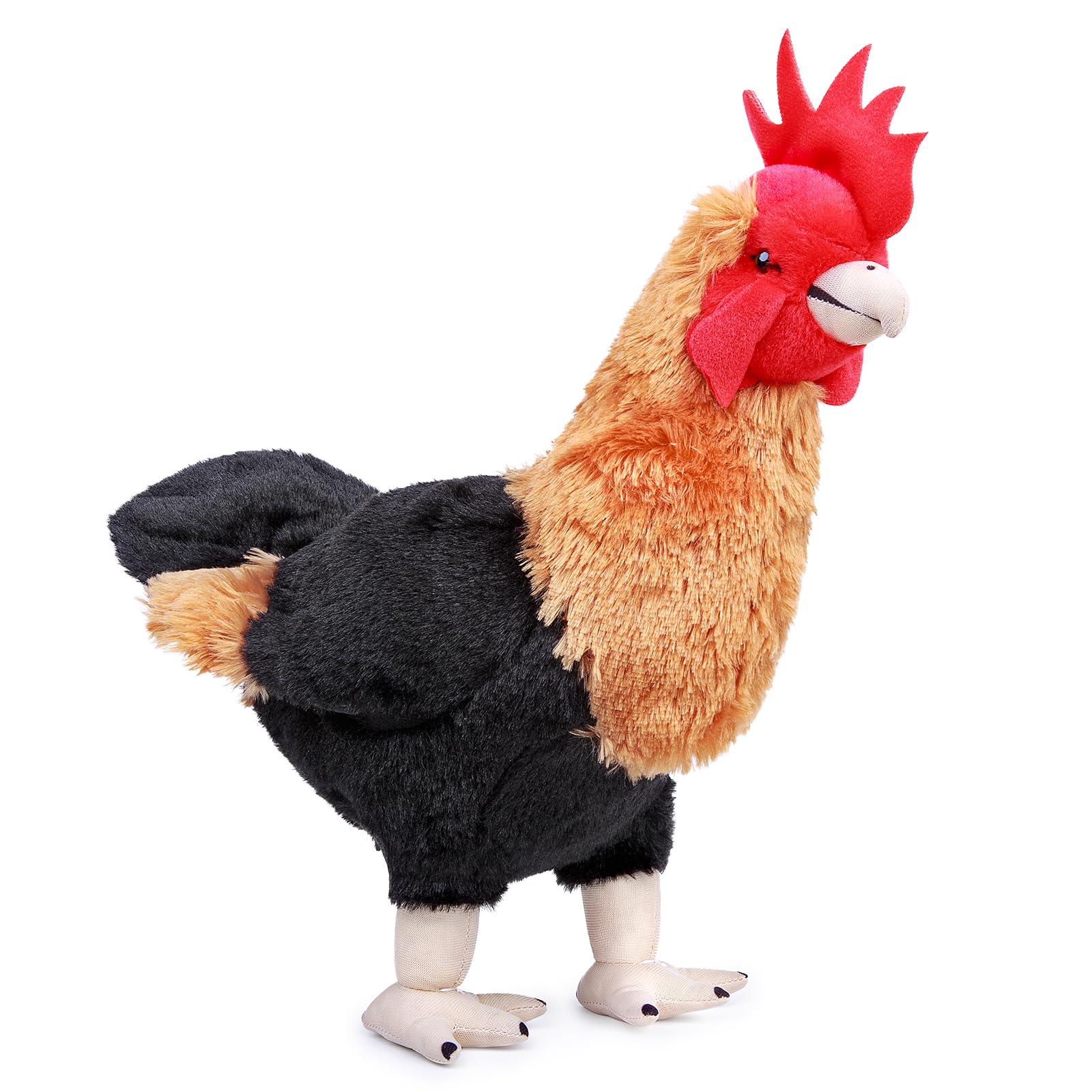 Peluche Di Pollo/Pulcino Morbido 25 Cm - Giocattolo Per Bambini, Regalo Per Amanti Degli Animali - Coccoloso E Facile Da Pulire