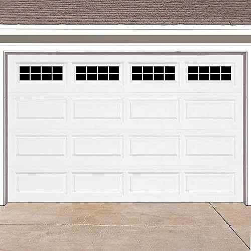 32 calcomanías magnéticas para puertas de garaje, para el hogar, 32 piezas de calcomanías falsas de PVC, kit de imanes de hardware sintético, fácil