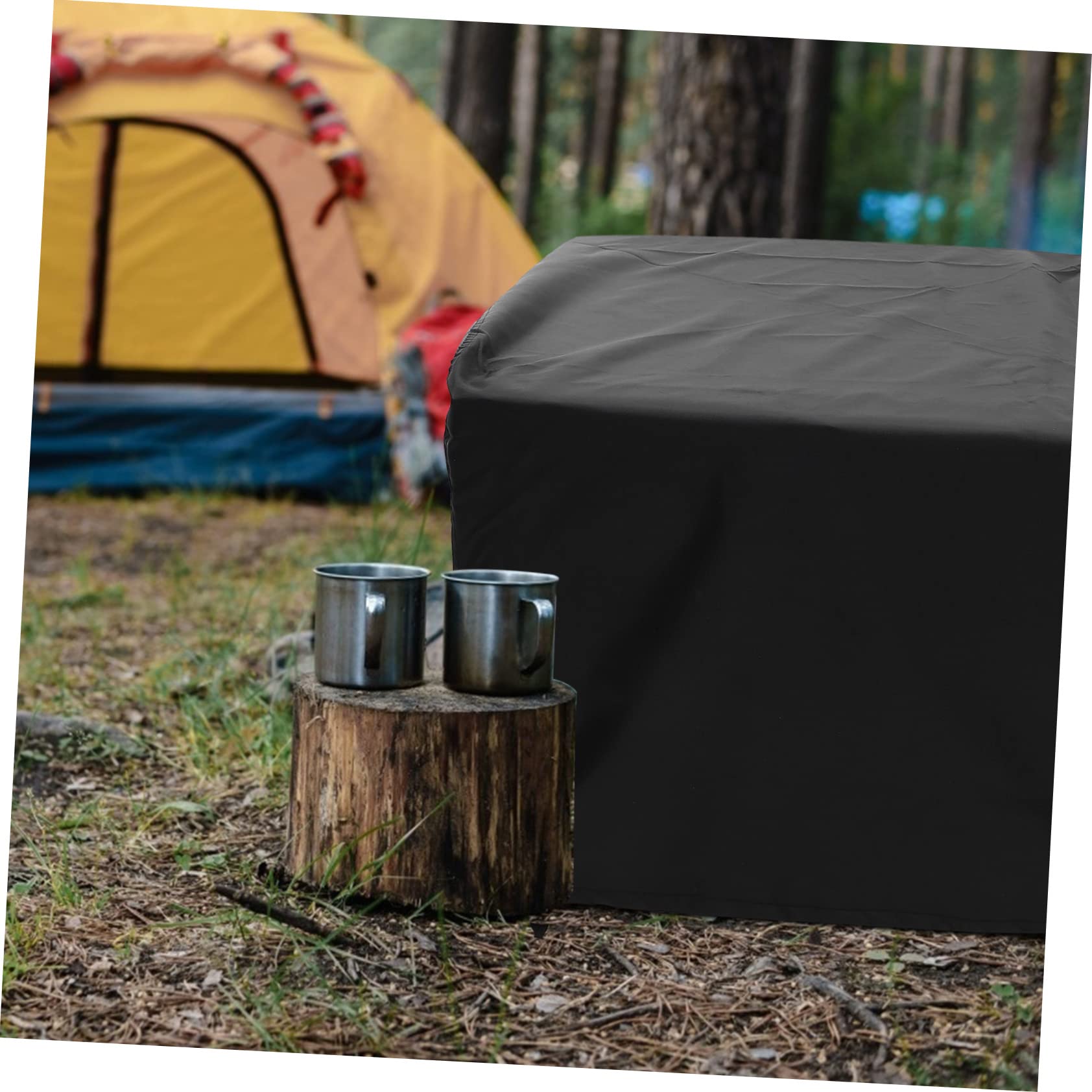 GALPADA Funda para Estufa de Barbacoa de Cubierta Parrilla y Anti-Polvo para Proteger la Chimenea de Exterior Fogata de Jardín Año