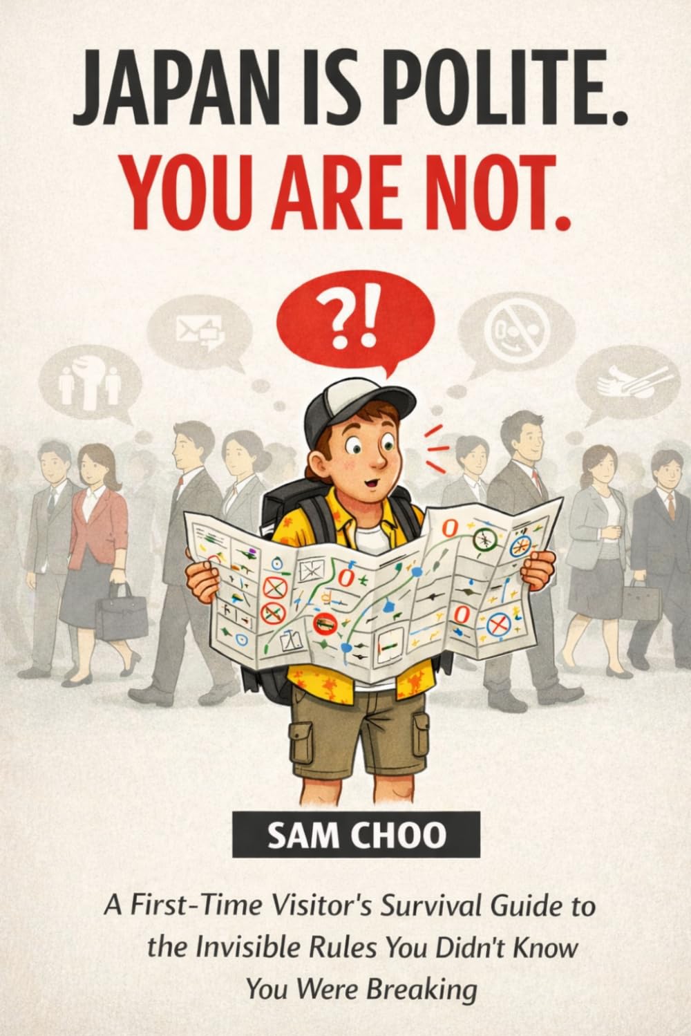 Japan Is Polite. You Are Not.: A First-Time Visitor’s Survival Guide to the Invisible Rules You Didn’t Know You Were Breaking