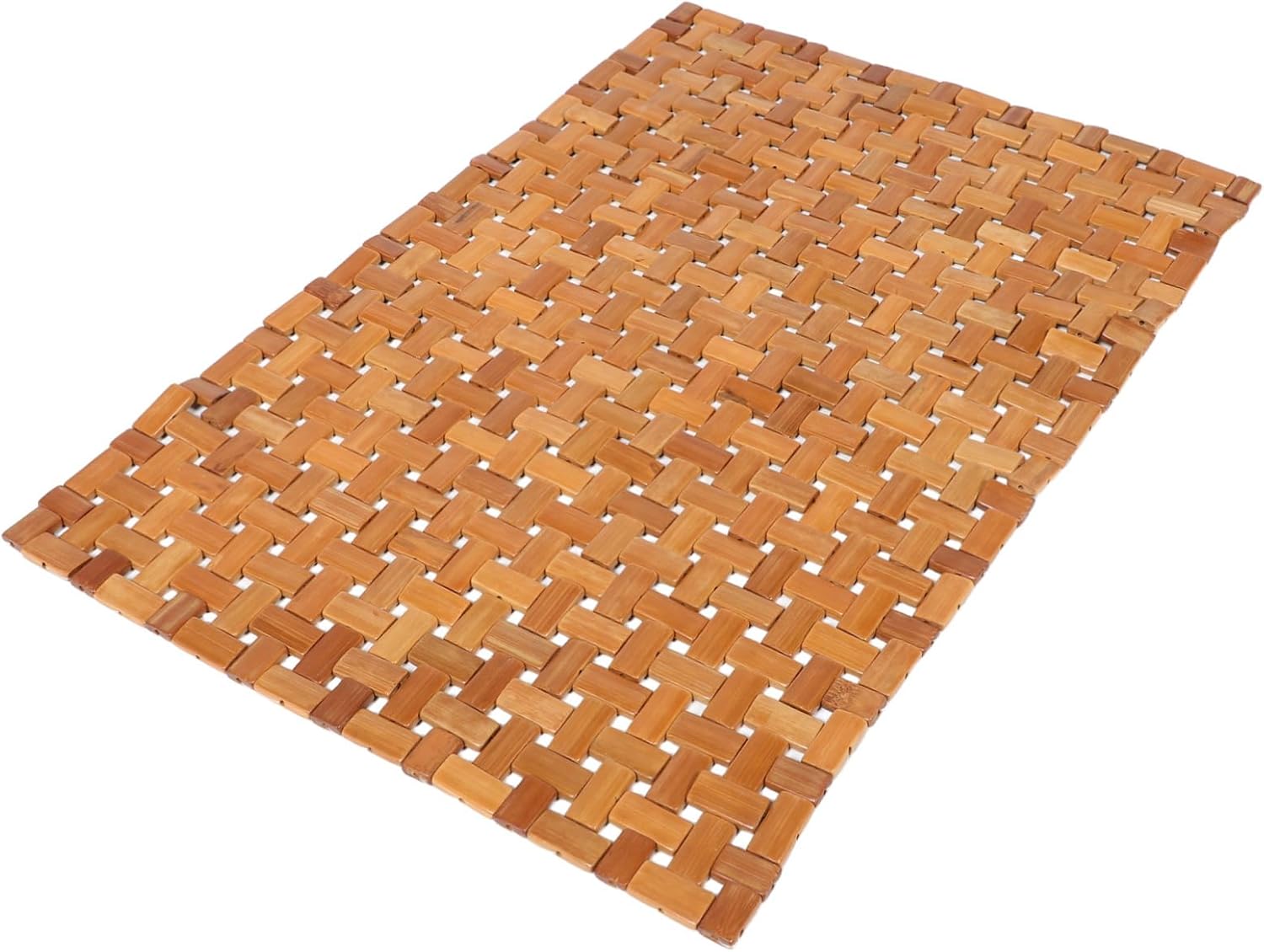Sustainable Bamboo Floor Mat Sauna Wood Mat Non-Slip Foldable for Toilet Kitchen Sp