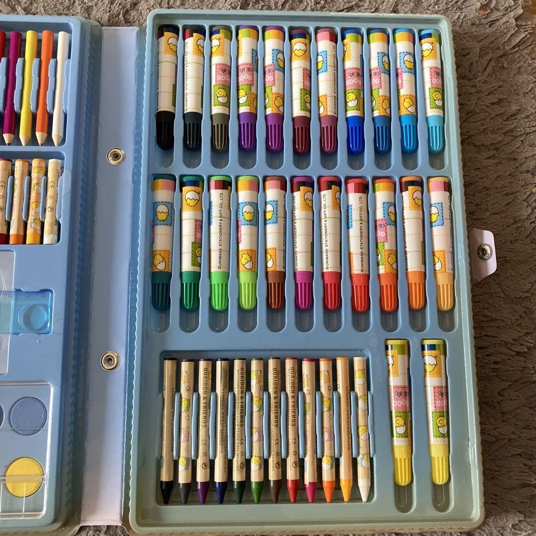 文房具セット　ポテトちゃん Amazon.co.jp: 90PCS ARTSET 子ども用文房具セット : おもちゃ