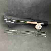 K-Bullet フライロッド creek 3番 7ft K.Bullet CREEK 3番（7ft）ロッドセット（ロッド＋リール＋