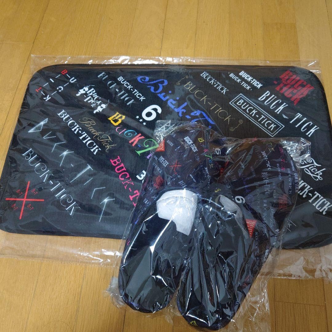 【未開封】BUCK-TICK　玄関マット&ルームシューズ 未開封】BUCK-TICK 玄関マット&ルームシューズ BUCK-TICK 星野